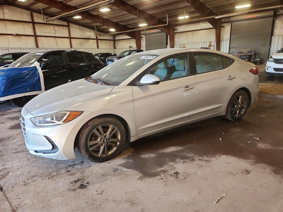 Vista de 2018 HYUNDAI ELANTRA SEL, ángulo 1