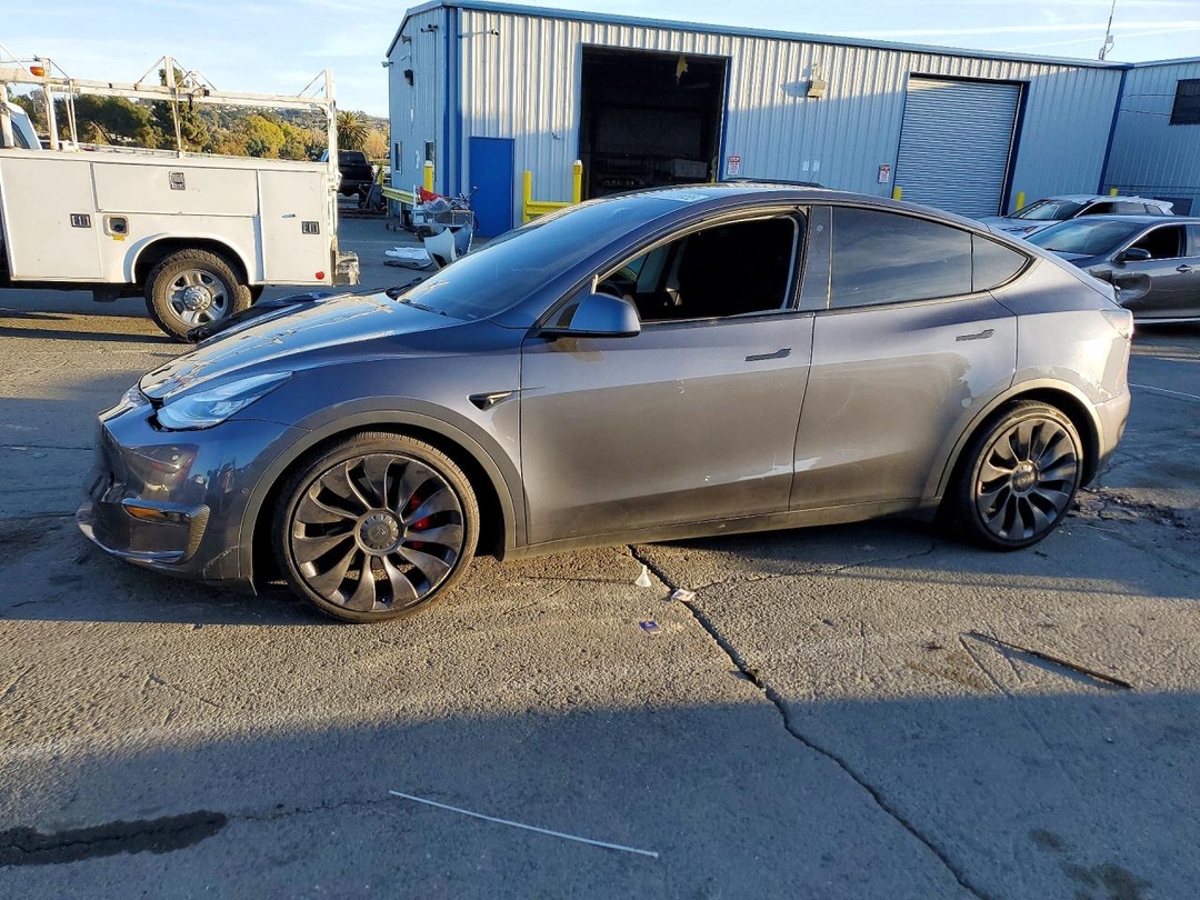 Vedere 2020 TESLA MODEL Y, unghi 1