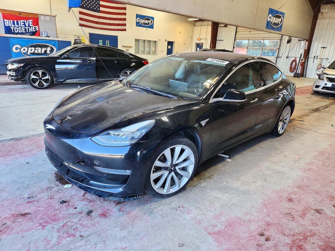 Vedere 2019 TESLA MODEL 3, unghi 1