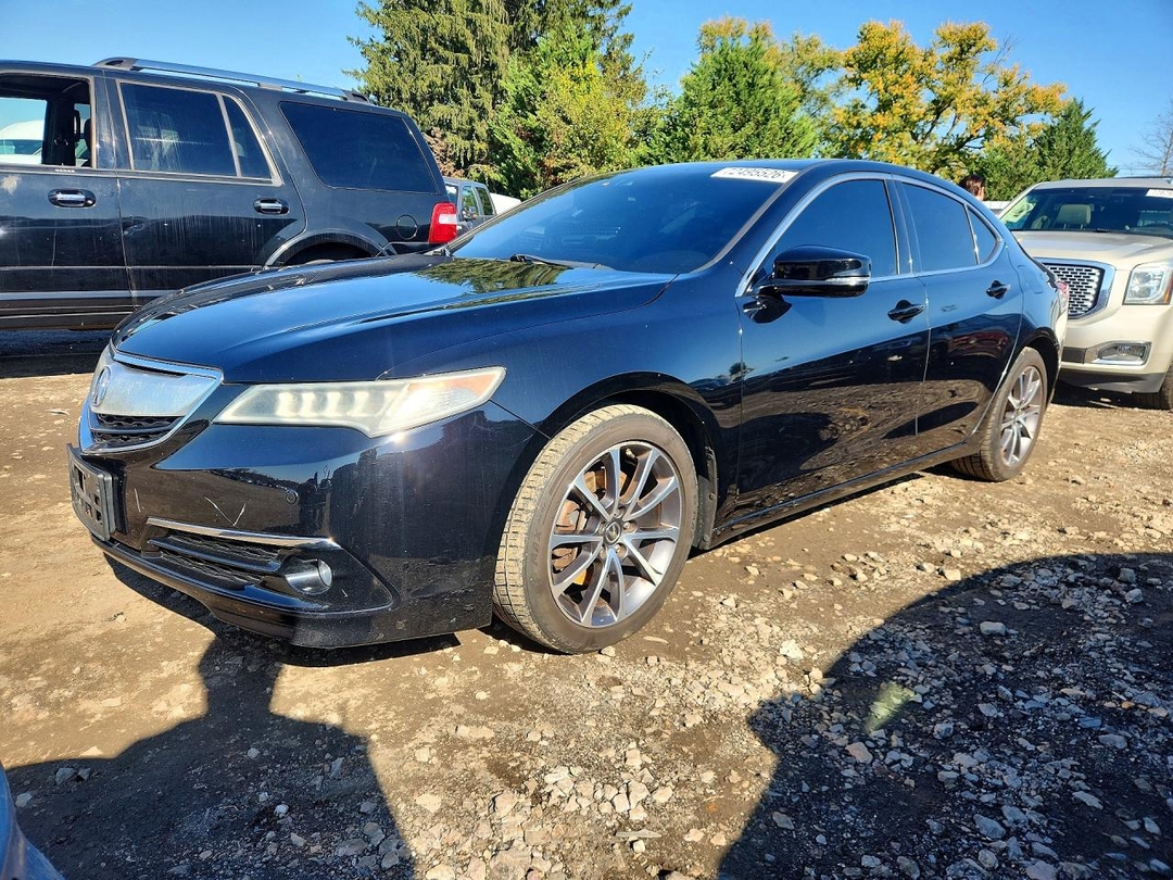 Вид 2017 ACURA TLX ADVANCE, угол 1