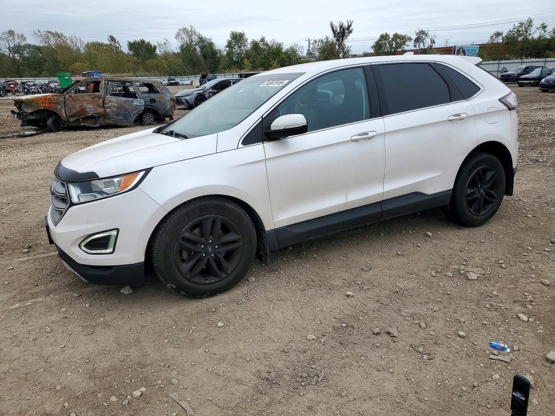 Vue de 2018 FORD EDGE SEL, angle 1