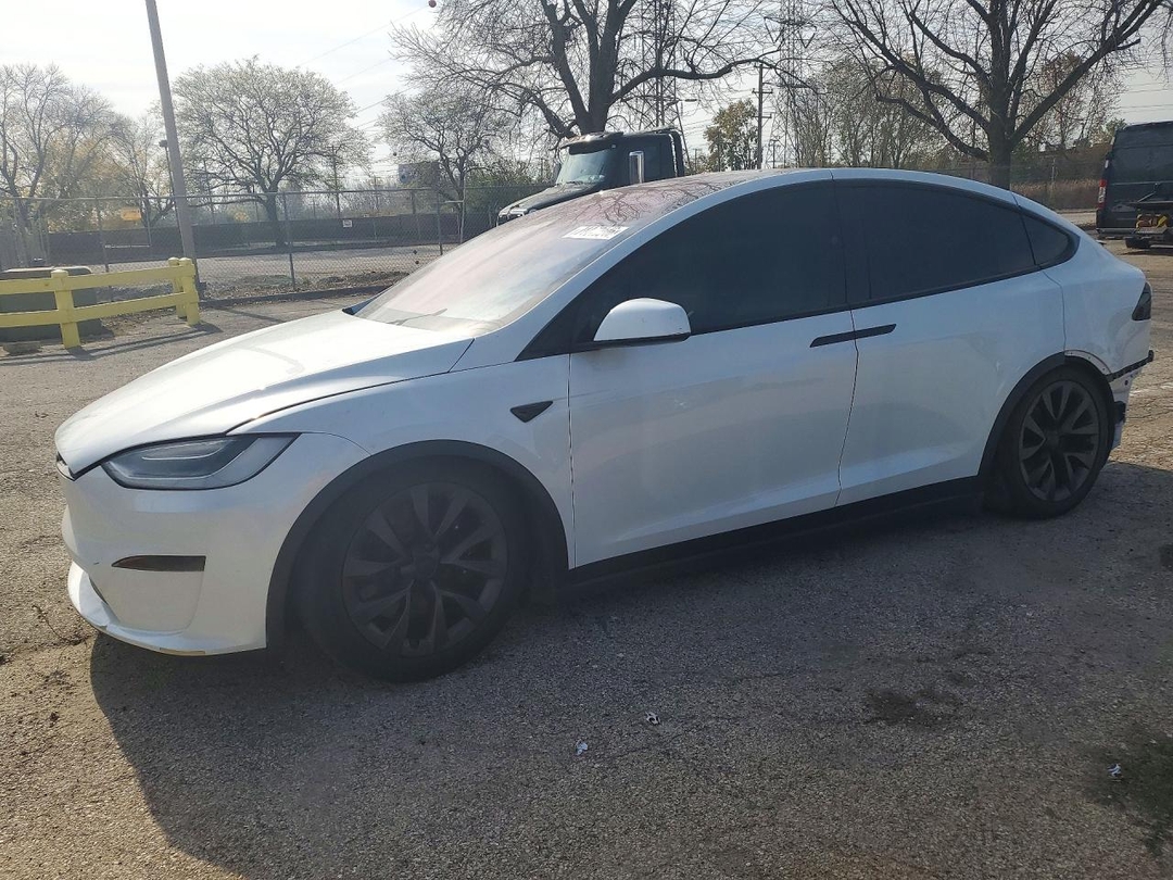 منظر 2023 TESLA MODEL X، زاوية 1