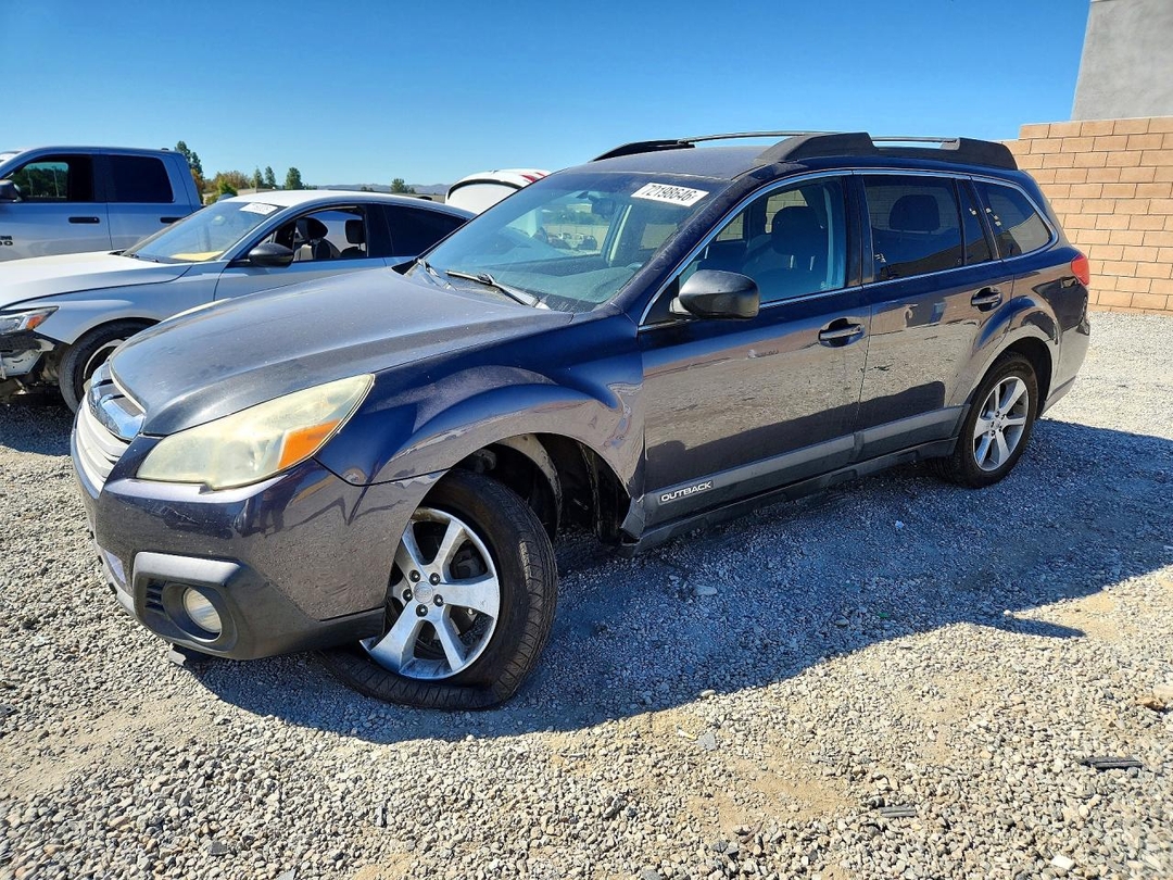 Vista de 2013 SUBARU OUTBACK 2.5I PREMIUM, ángulo 1