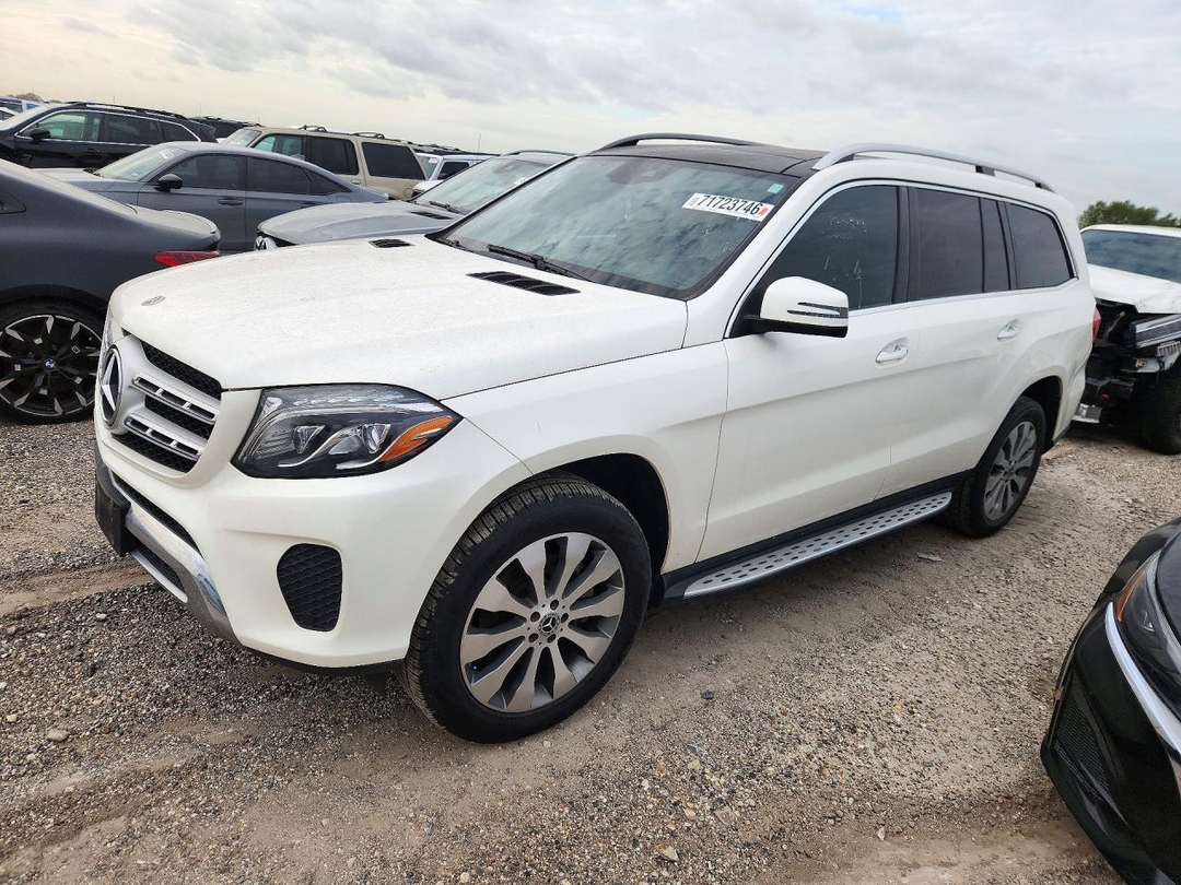 منظر 2018 MERCEDES-BENZ GLS 450 4MATIC، زاوية 1