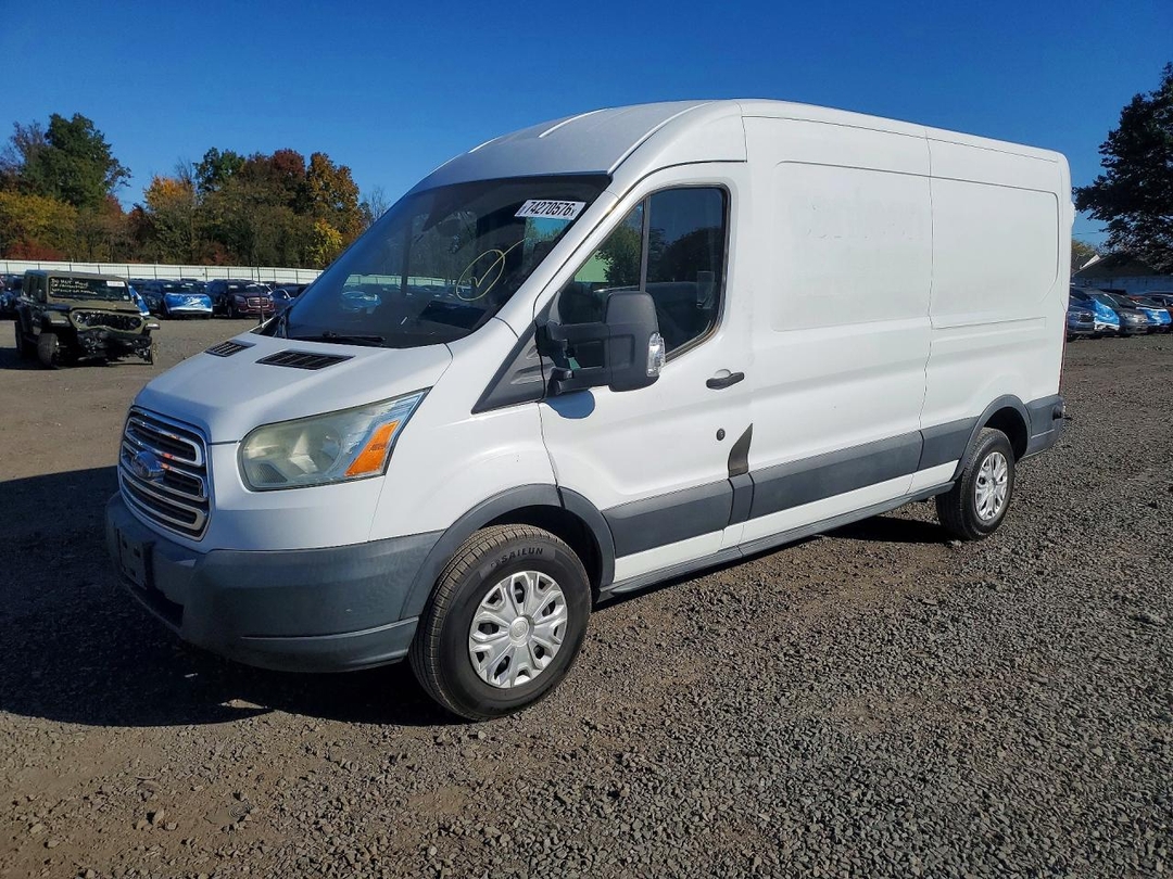منظر 2015 FORD TRANSIT 350 DELIVERY VAN، زاوية 1