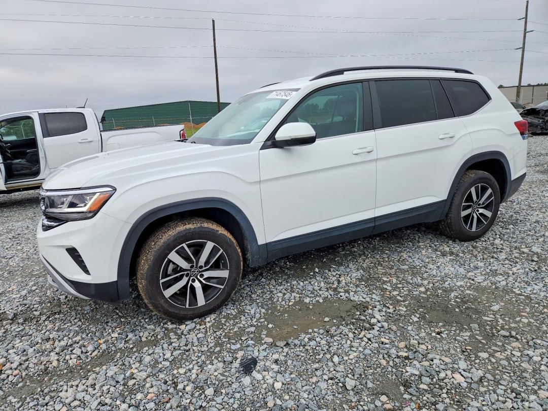 Вид 2022 VOLKSWAGEN ATLAS SE, угол 1