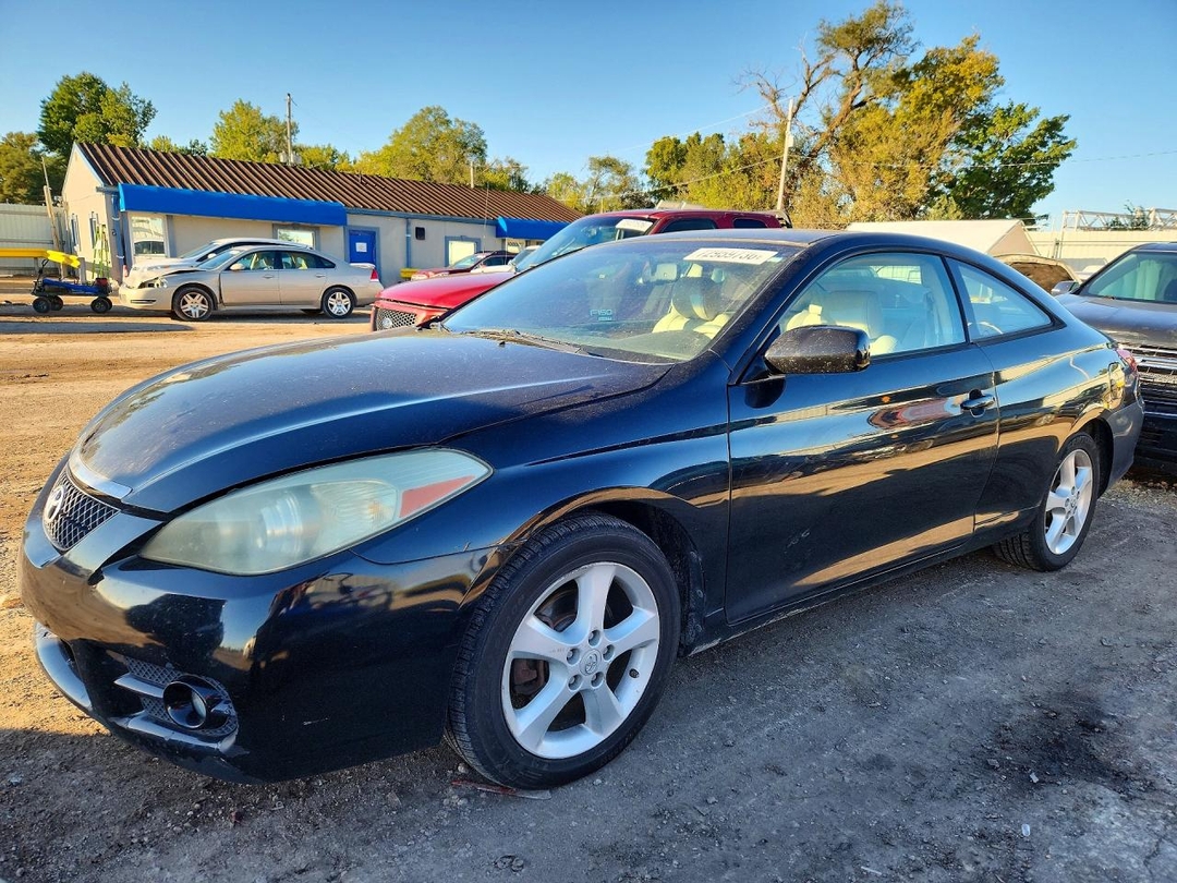 Вид 2007 TOYOTA CAMRY SOLARA SLE V6, угол 1