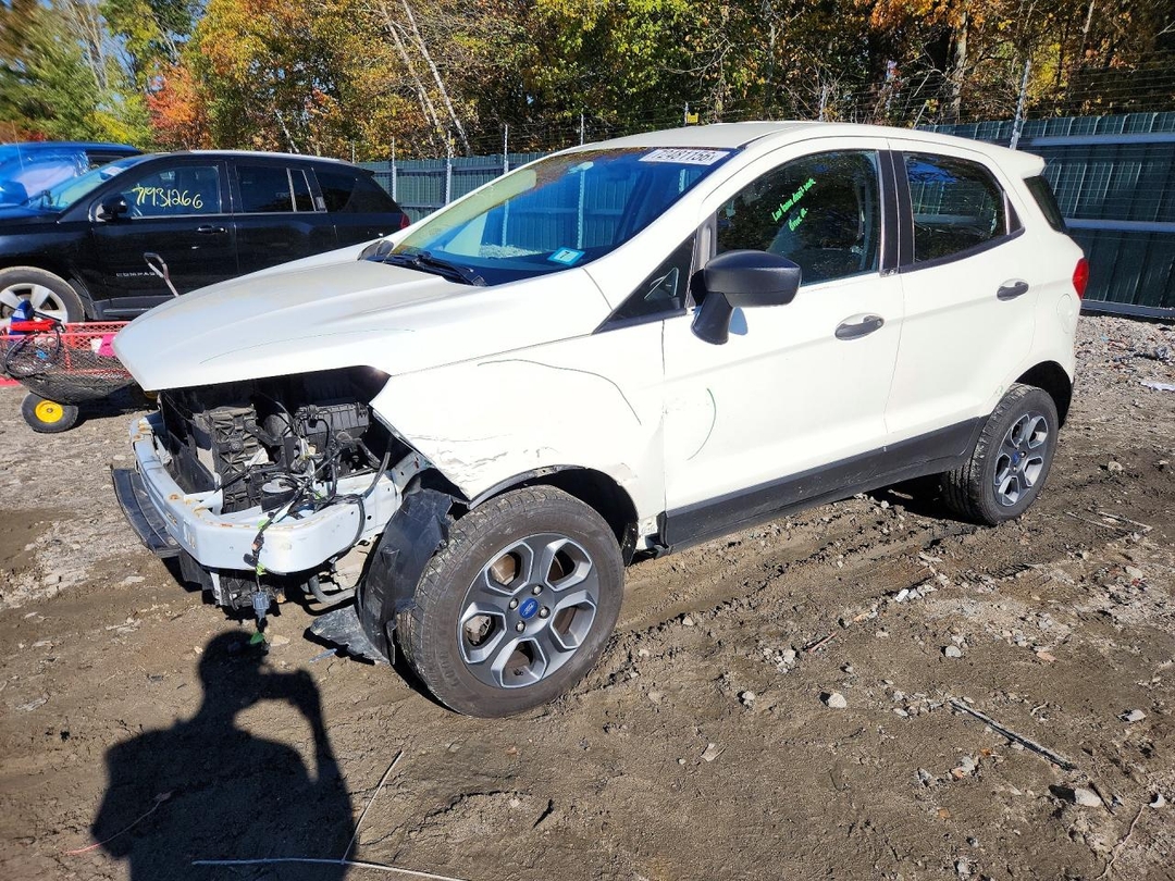 Vista de 2022 FORD ECOSPORT S, ángulo 1
