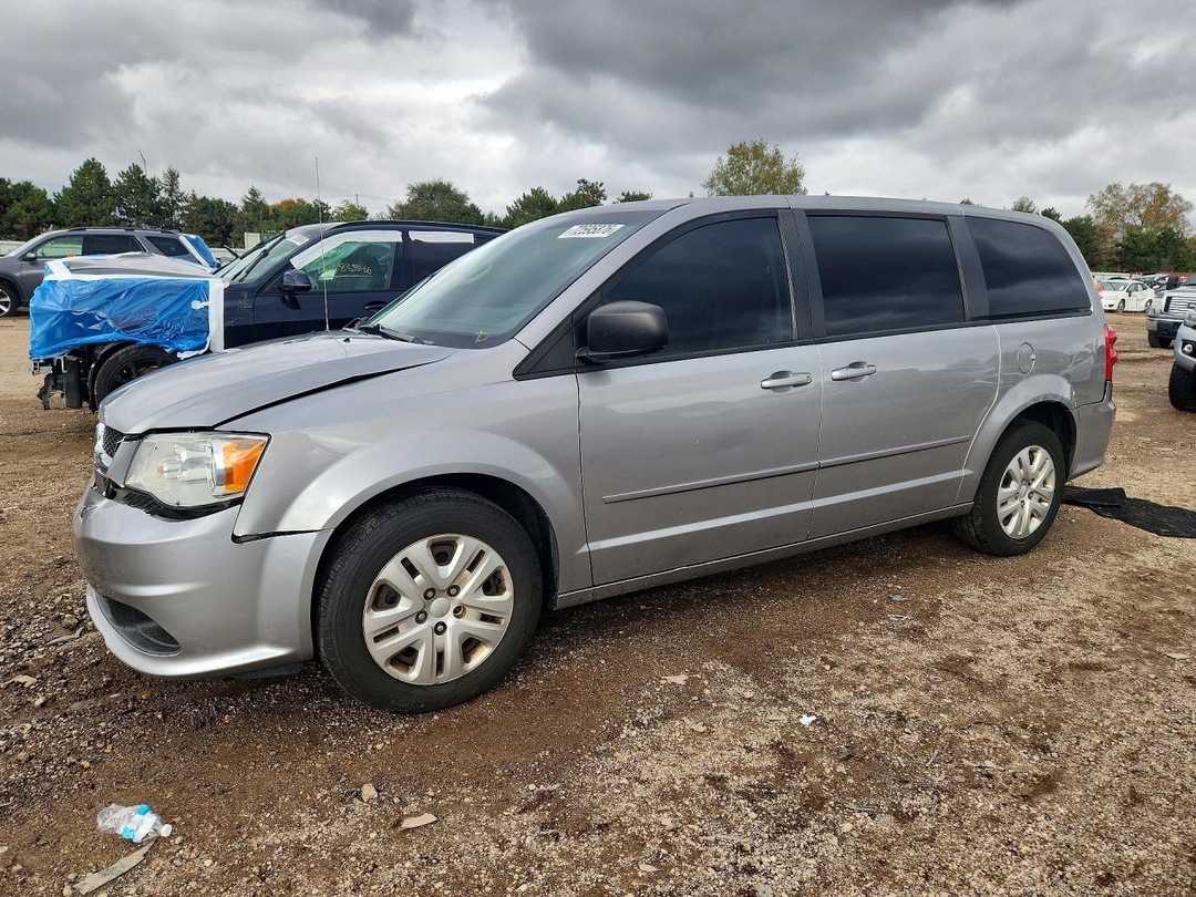 Vue de 2016 DODGE GRAND CARAVAN SE, angle 1