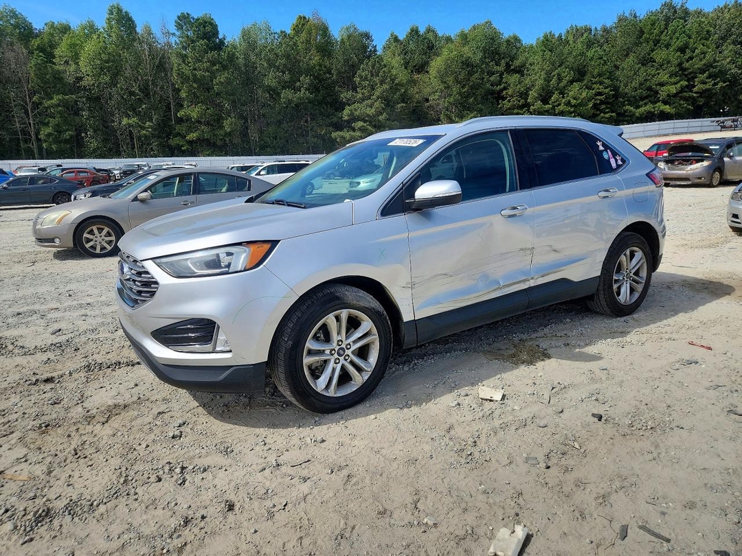 Vedere 2019 FORD EDGE SEL, unghi 1