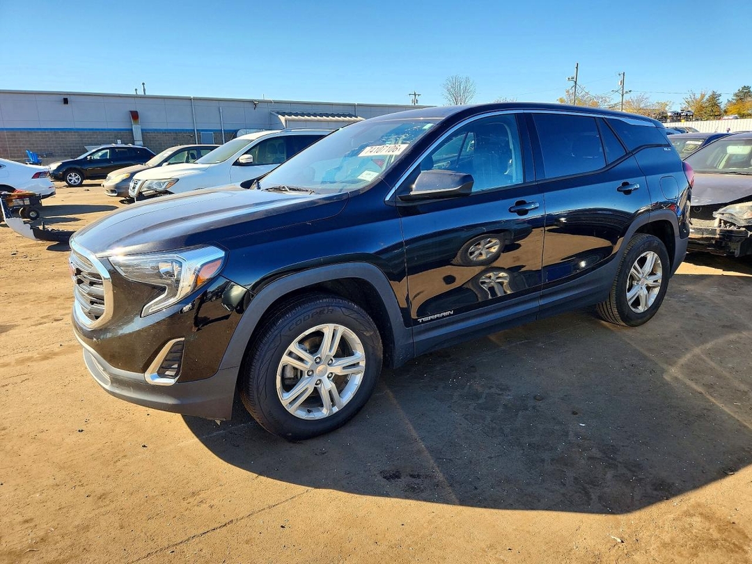 Вид 2019 GMC TERRAIN SLE, угол 1