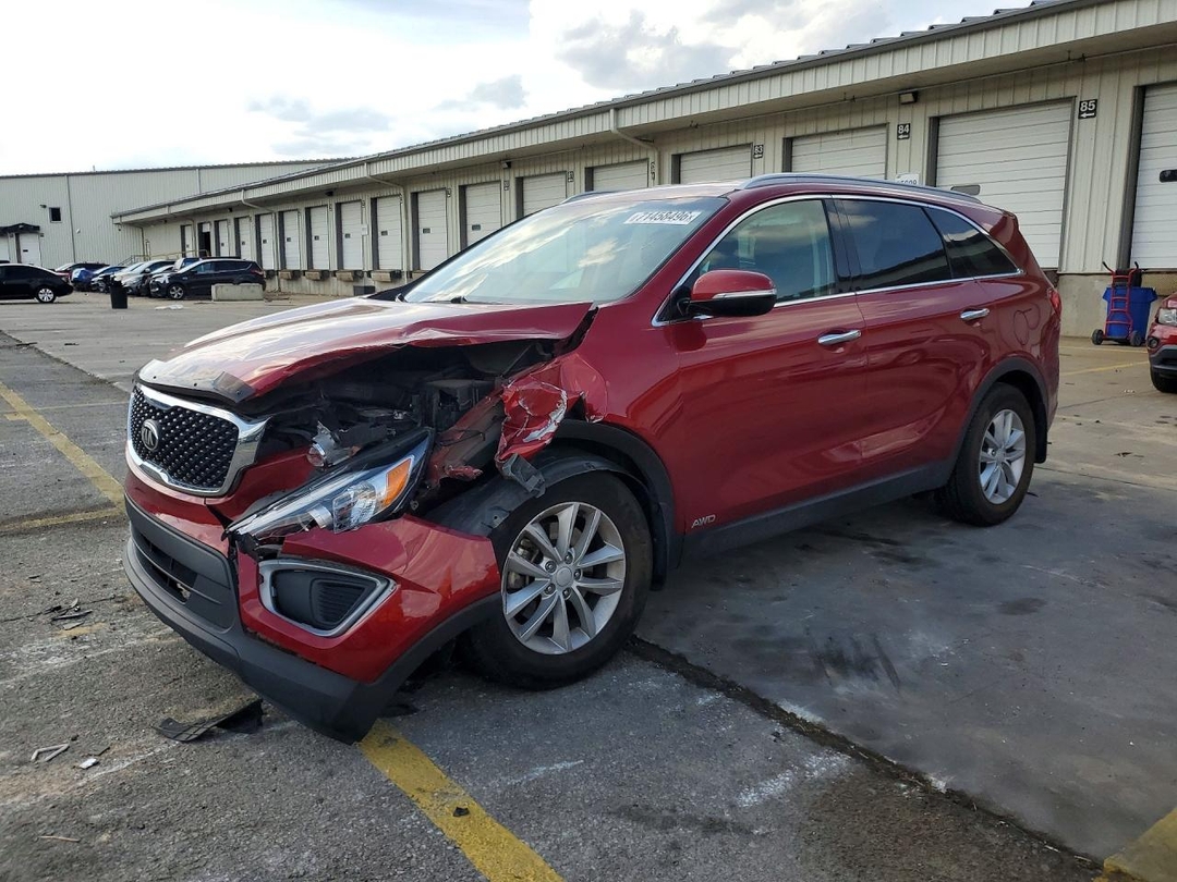 Vista de 2018 KIA SORENTO LX, ángulo 1