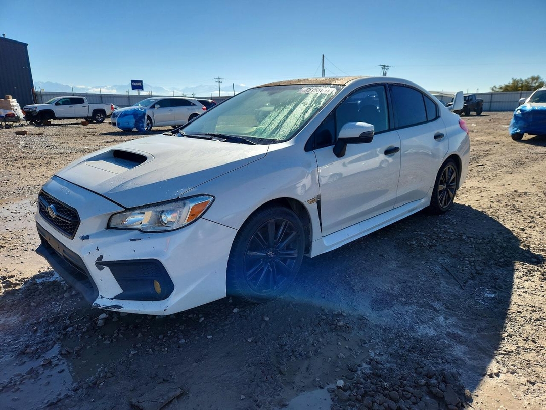 Вид 2018 SUBARU WRX LIMITED, угол 1