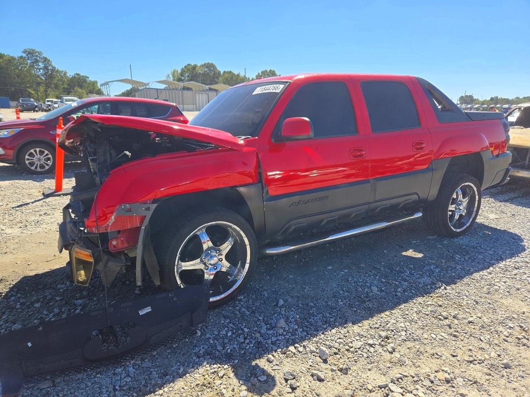منظر 2002 CHEVROLET AVALANCHE C1500، زاوية 1