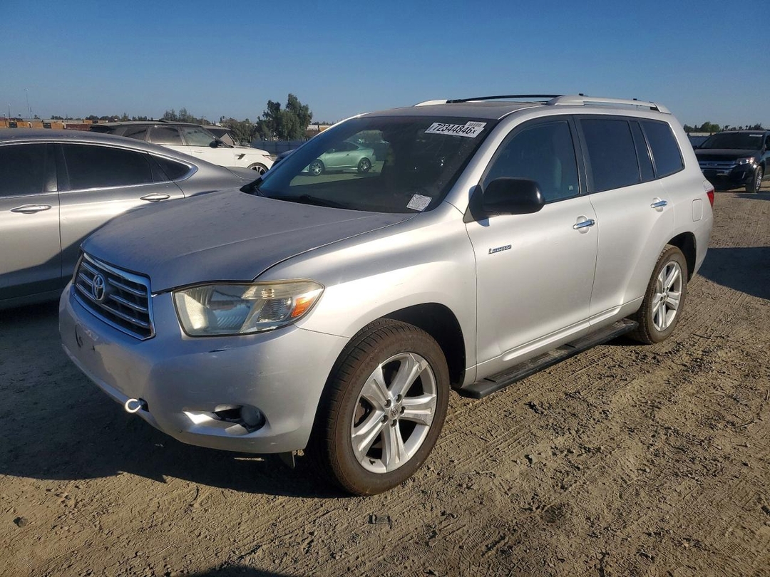 منظر 2008 TOYOTA HIGHLANDER LIMITED، زاوية 1