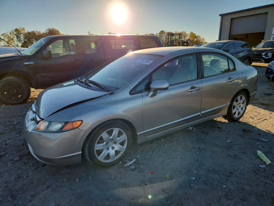 Вид 2006 HONDA CIVIC LX, угол 1