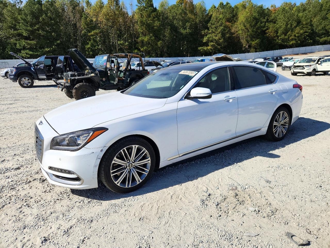 Вид 2018 GENESIS G80 3.8, угол 1