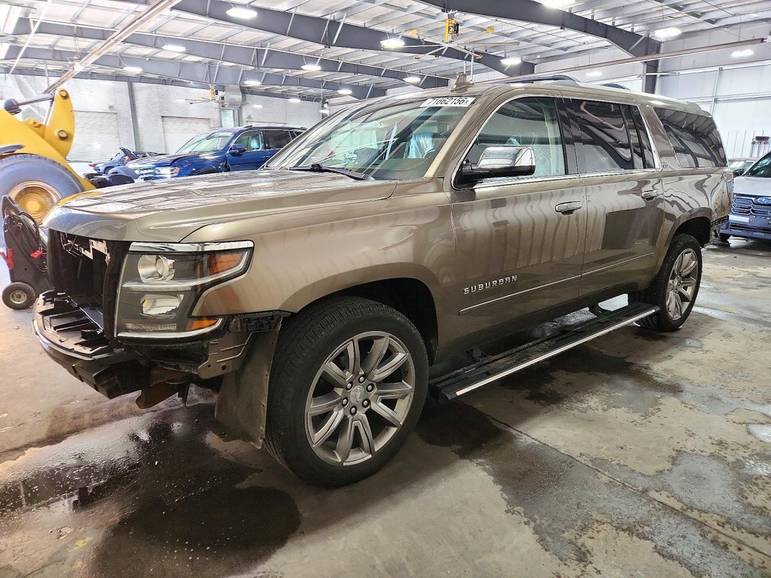 Вид 2016 CHEVROLET SUBURBAN K1500 LTZ, угол 1