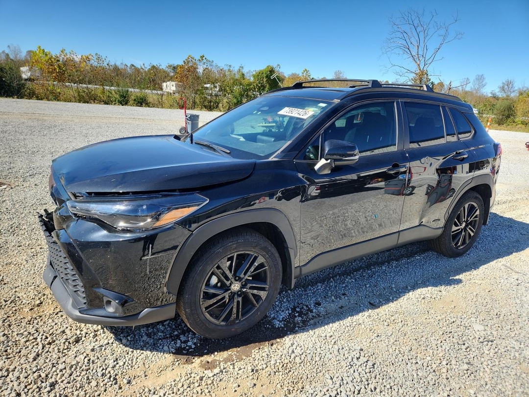 Vue de 2024 TOYOTA COROLLA CROSS HYBRID NIGHTSHADE, angle 1