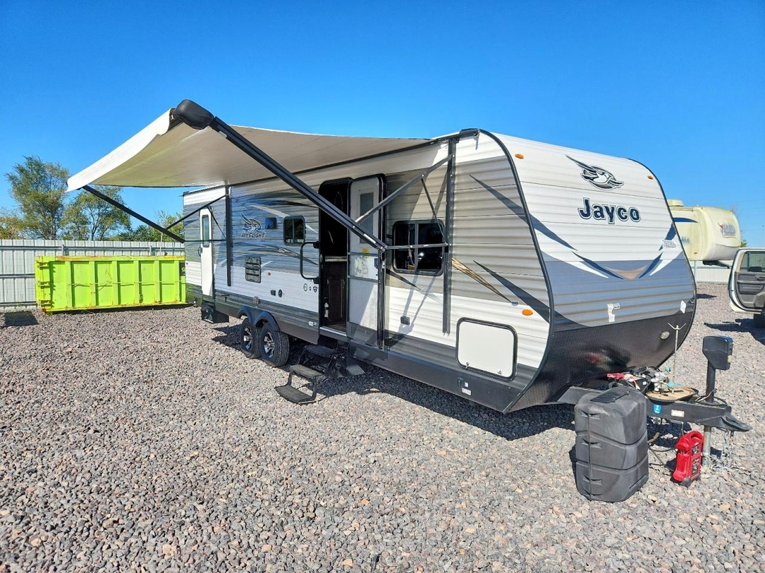 منظر 2018 JAYCO JAY FLIGHT CAMPER، زاوية 1