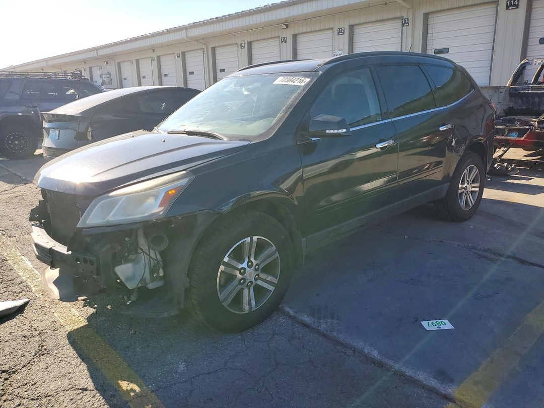 Vedere 2015 CHEVROLET TRAVERSE LT, unghi 1