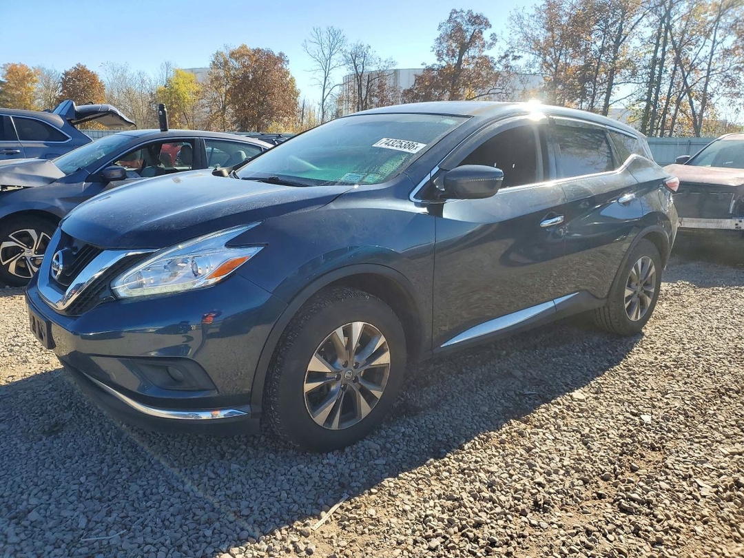 Vedere 2017 NISSAN MURANO S, unghi 1