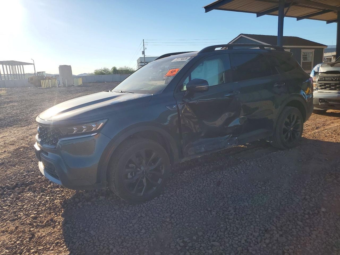 Vista de 2021 KIA SORENTO SX PRESTIGE X-LINE, ángulo 1