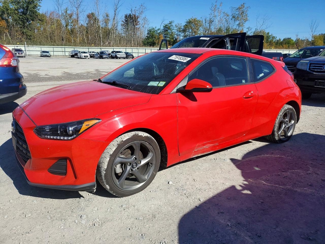 Вид 2019 HYUNDAI VELOSTER 2.0L, угол 1