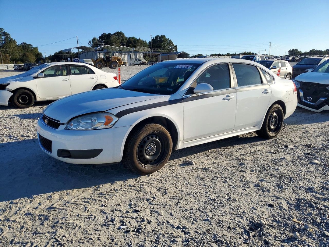 2016 CHEVROLET IMPALA LIMITED POLICE view, angle 1