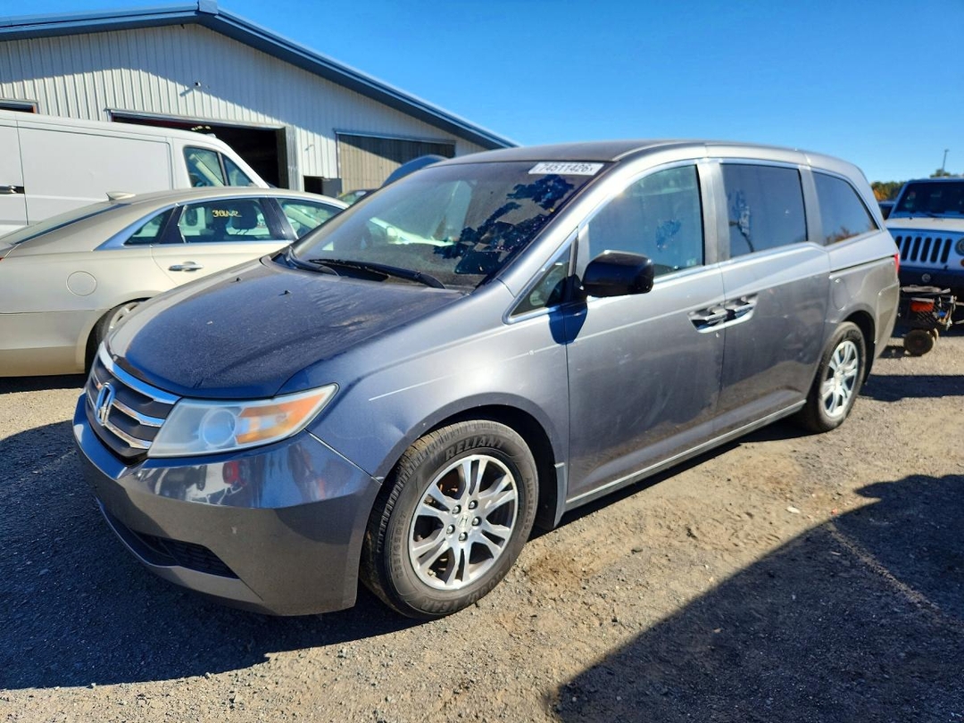 Vista de 2012 HONDA ODYSSEY EX, ángulo 1