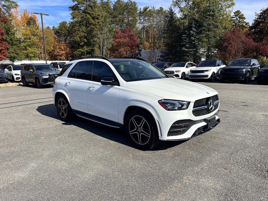 Вид 2021 MERCEDES-BENZ GLE 450 4MATIC, угол 1
