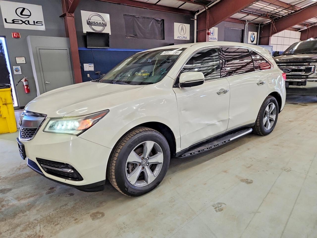 Vedere 2014 ACURA MDX, unghi 1