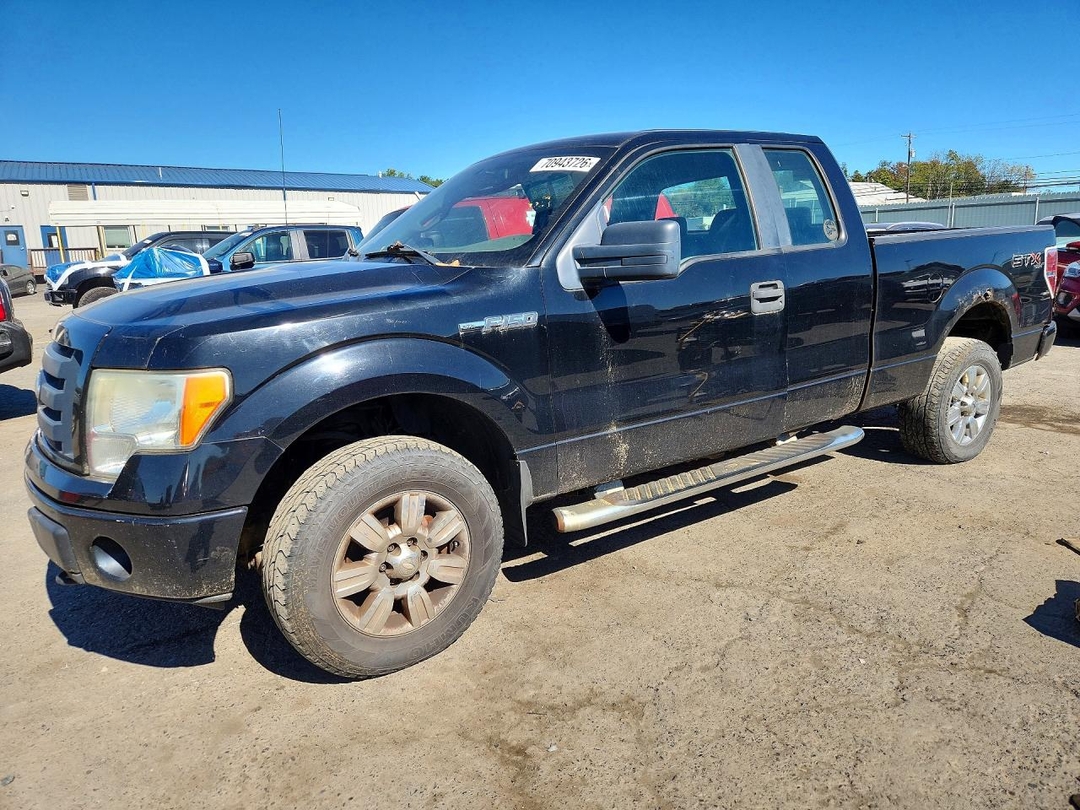 Вид 2009 FORD F150 SUPER CAB, угол 1