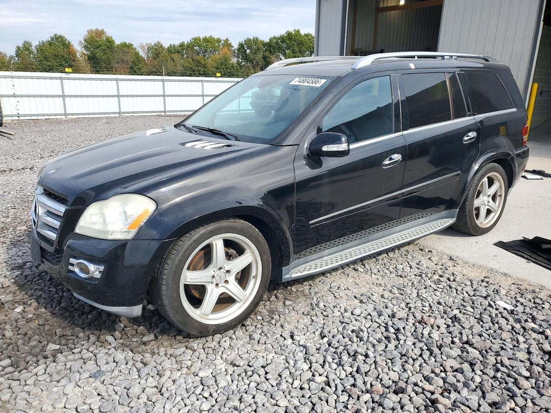 Vista de 2008 MERCEDES-BENZ GL 550 4MATIC, ángulo 1
