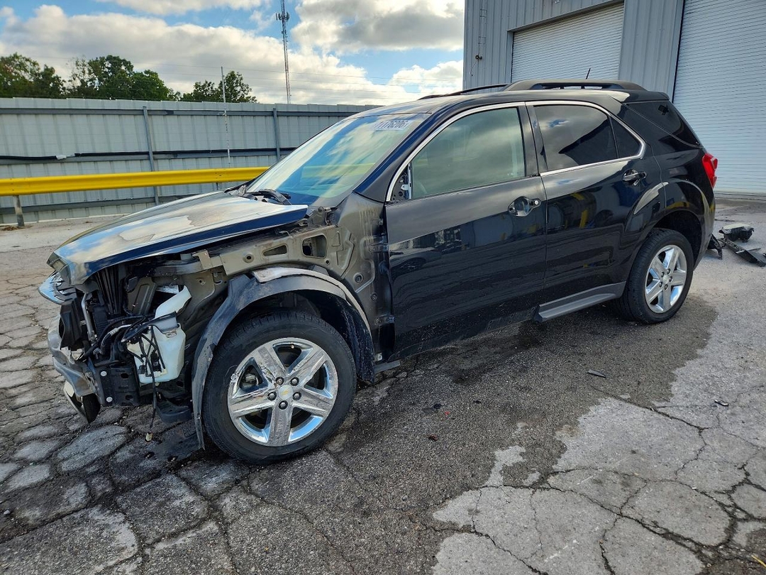 Vue de 2016 CHEVROLET EQUINOX LT, angle 1