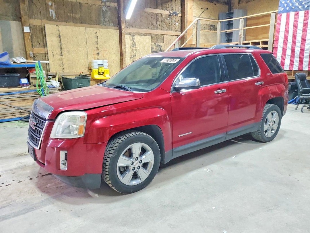 منظر 2014 GMC TERRAIN SLT، زاوية 1