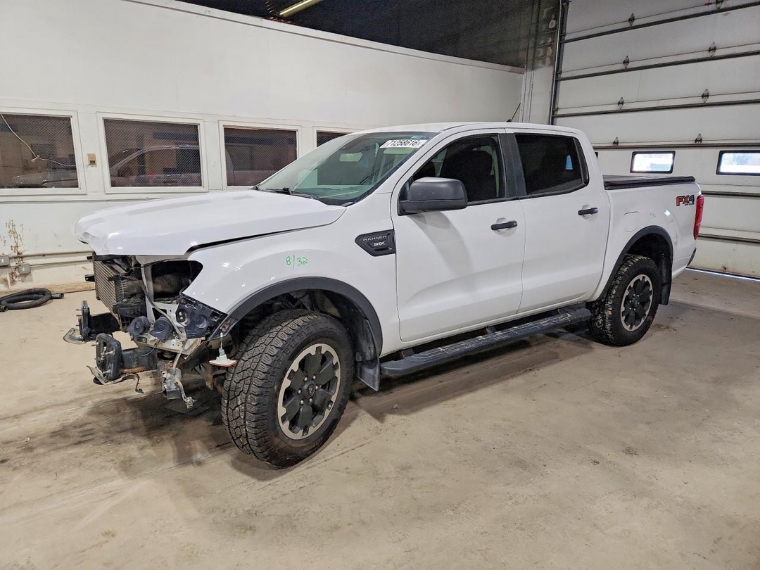 Вид 2021 FORD RANGER XL, угол 1
