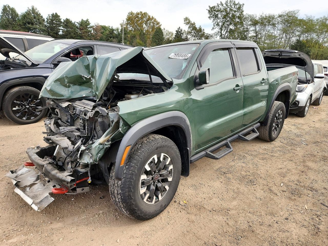 Vista de 2022 NISSAN FRONTIER PRO-4X, ángulo 1