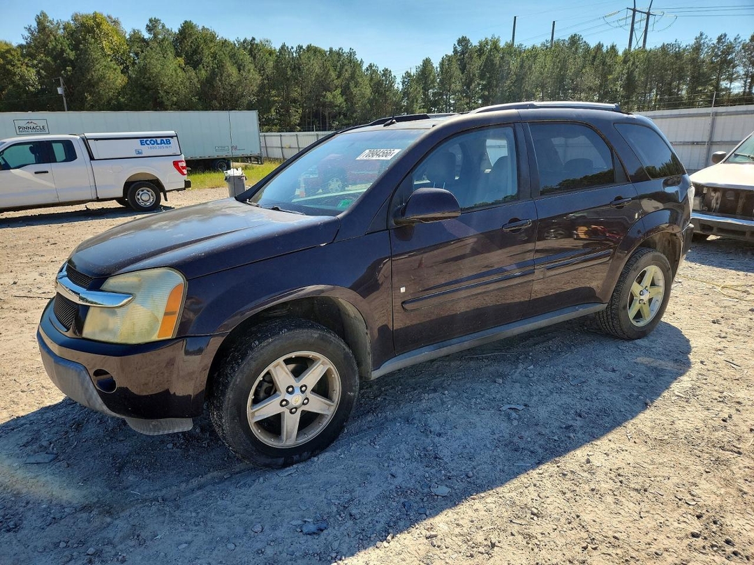 Vue de 2006 CHEVROLET EQUINOX LT, angle 1