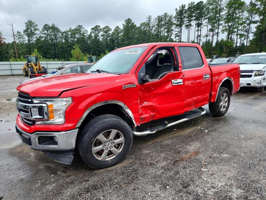 Vue de 2020 FORD F150 SUPERCREW, angle 1