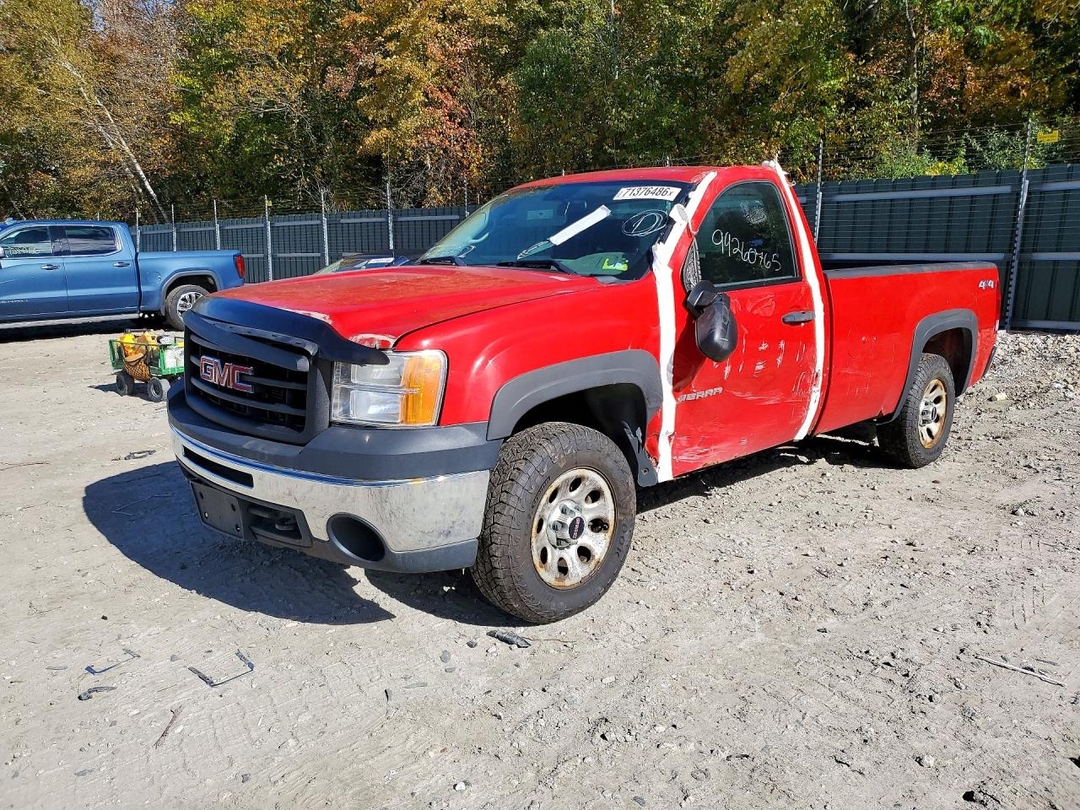 Вид 2012 GMC SIERRA K1500, угол 1