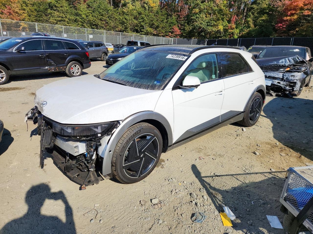 Vue de 2025 HYUNDAI IONIQ 5 LIMITED, angle 1