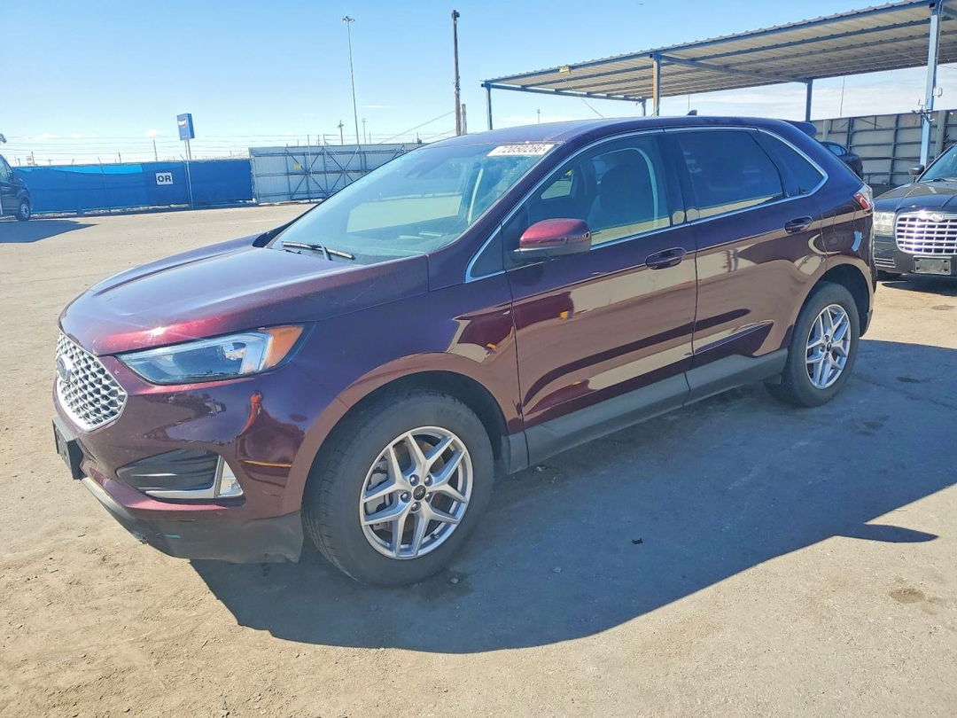 Vue de 2024 FORD EDGE SEL, angle 1