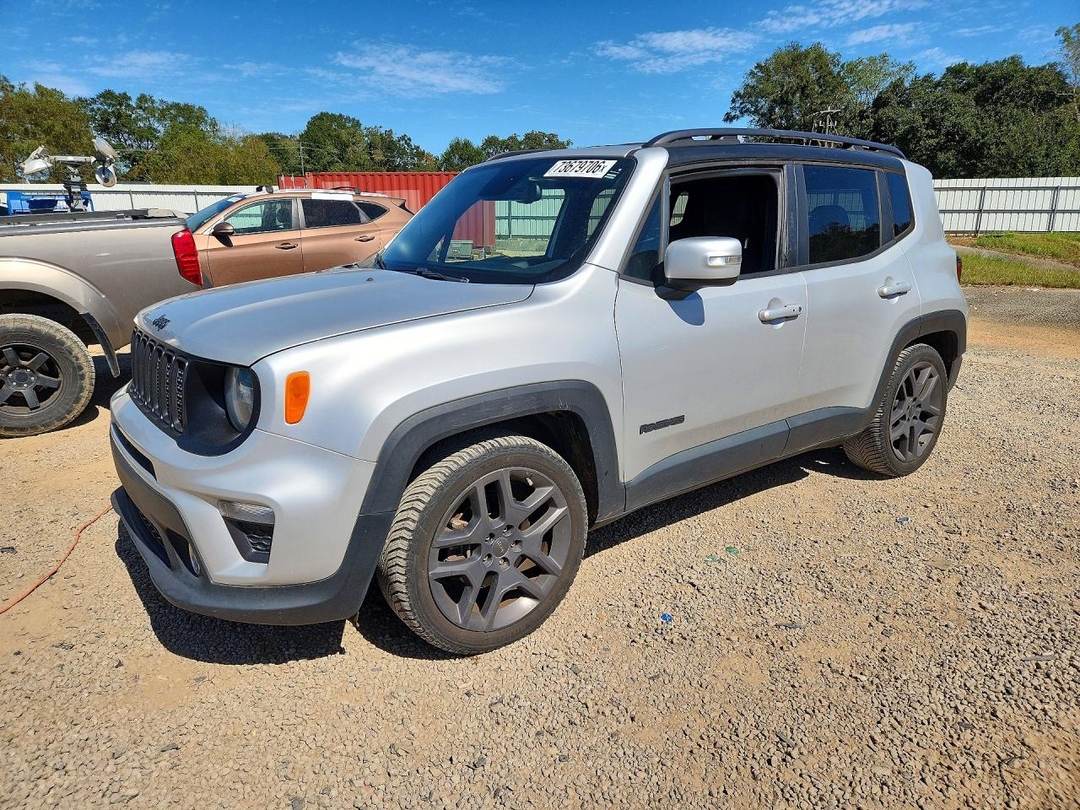 Vue de 2019 JEEP RENEGADE LATITUDE, angle 1