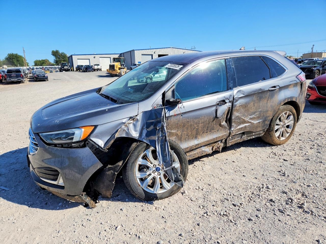 2022 FORD EDGE TITANIUM view, angle 1