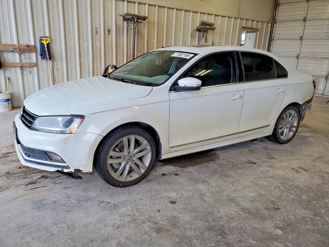 Вид 2017 VOLKSWAGEN JETTA SEL, угол 1