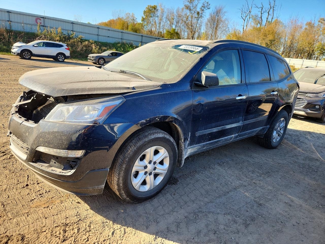 Vue de 2016 CHEVROLET TRAVERSE LS, angle 1