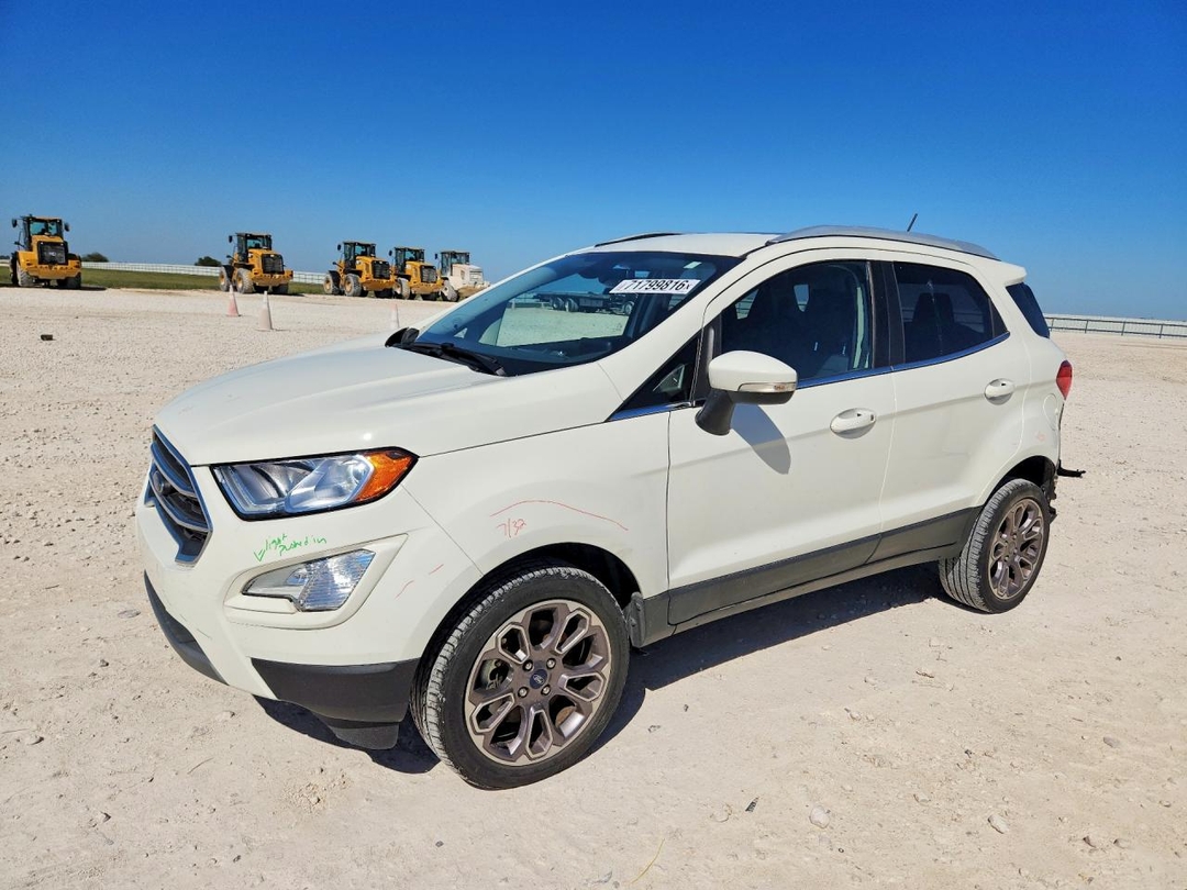 Vue de 2022 FORD ECOSPORT TITANIUM, angle 1