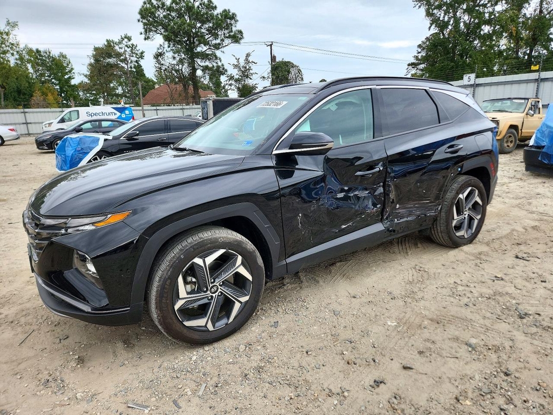 Vue de 2024 HYUNDAI TUCSON LIMITED, angle 1