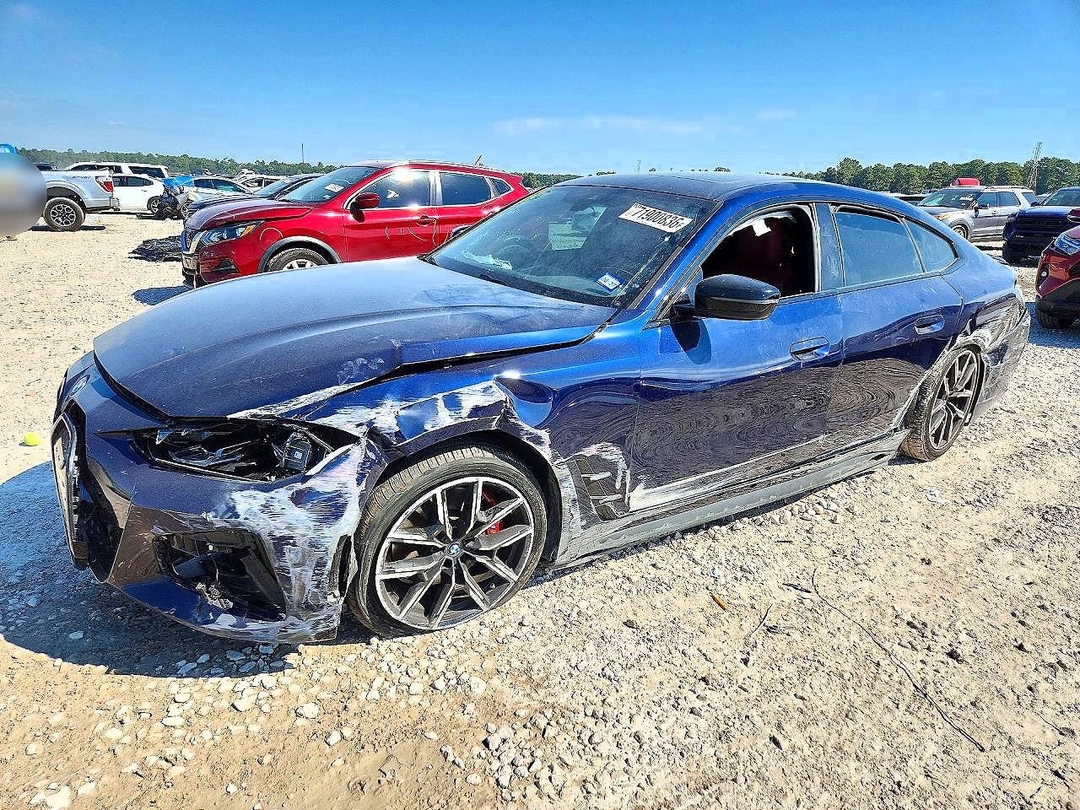 Vue de 2023 BMW I4 EDRIVE 40, angle 1